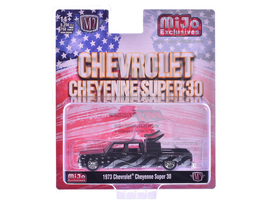1973 Chevrolet Cheyenne Super 30 Stars & Stripes - M2 Machine - 1:64 - 39000-MJS07