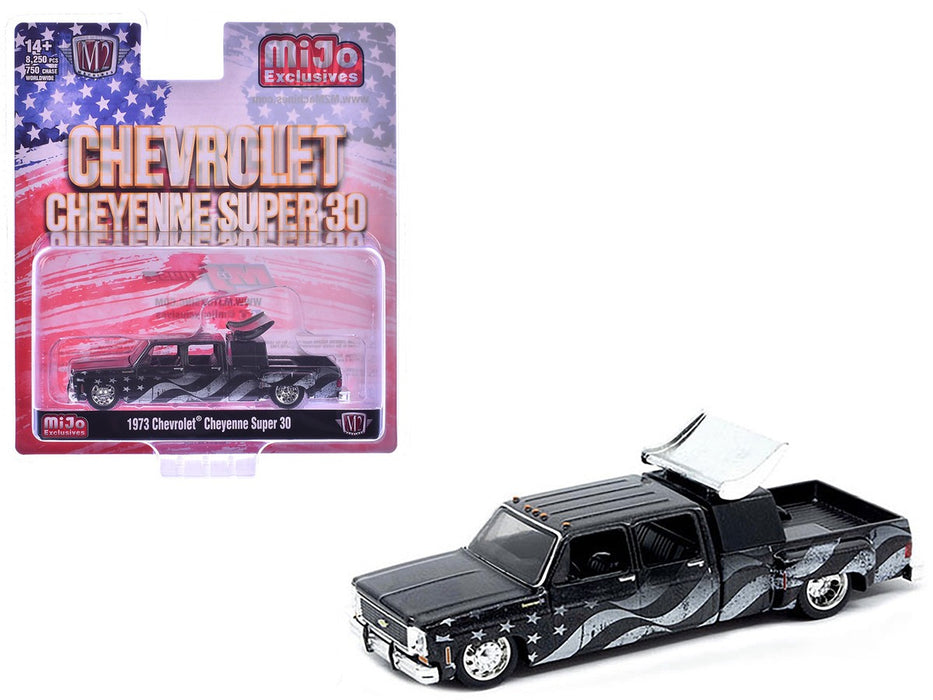 1973 Chevrolet Cheyenne Super 30 Stars & Stripes - M2 Machine - 1:64 - 39000-MJS07