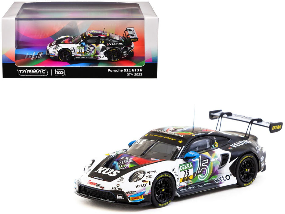 Porsche 911 GT3 R DTM 2023 Ayhancan Güven - White - Tarmac Works - 1/64 - T64-084-23DTM75