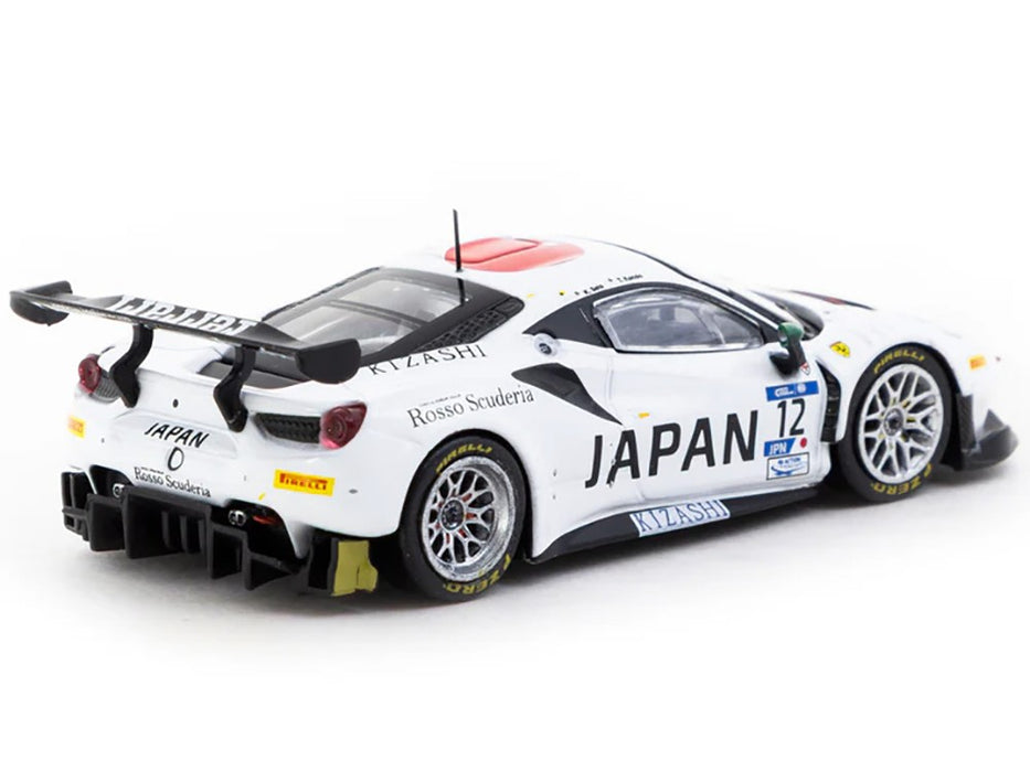 Ferrari 488 GT3 FIA GT Nations Cup 2018 T. Kondo / K. Seto - Japan Exclusive - Tarmac Works - 1/64 - T64-072-18GTN12