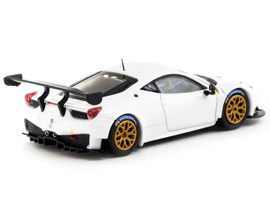 Ferrari 458 Italia GT3 - White - IXO Models Collab - Road64 - Tarmac Works - 1/64 - T64R-074-WH