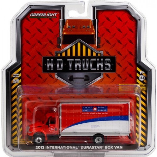 Canada Post - 2013 International Duraster Box Van - H.D. Trucks Series 23 - Greenlight  1/64 - 33230 B