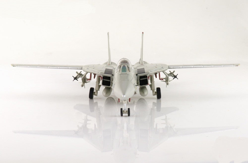 Grumman F-14A Tomcat / USN VF-41 Black Aces, AJ107 Fast Eagle 107, USS Nimitz / Hobby Master 1:72 HA5257