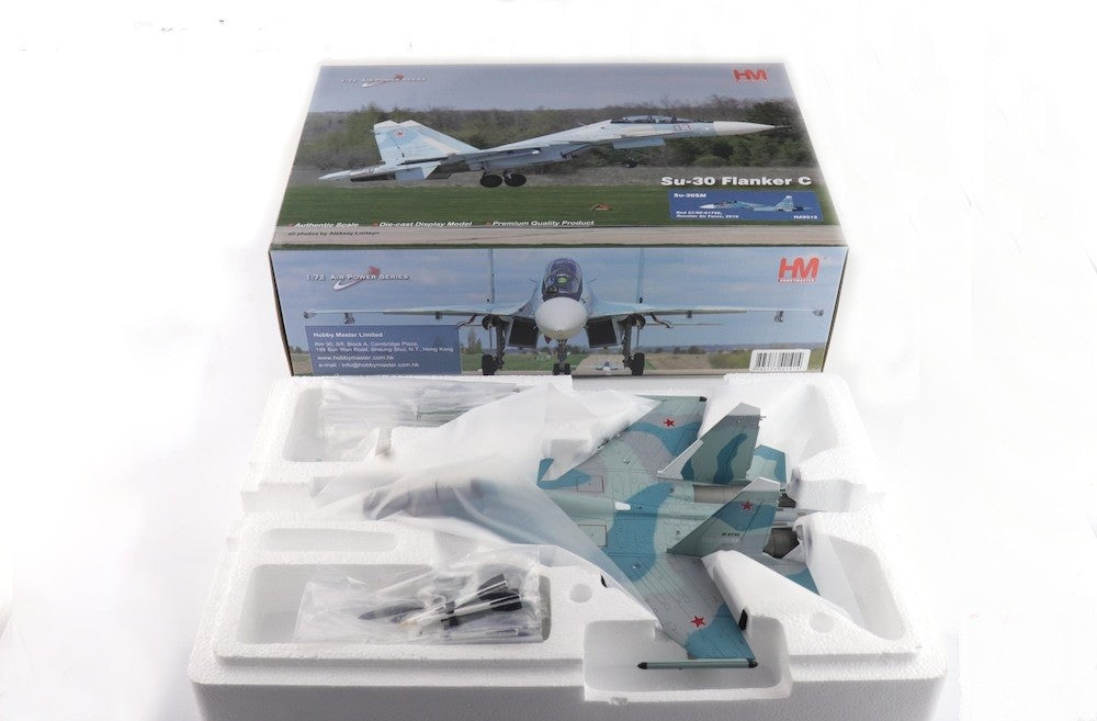 Sukhoi Su-30SM Flanker-H / Russian Air Force, Red 57, Russia, 2018 / Hobby Master 1:72 HA9512