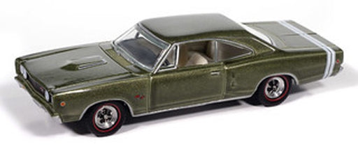 1968 Dodge Coronet R/T Hardtop in Medium Green Poly - Auto World - 1/64 - AWSP194 A