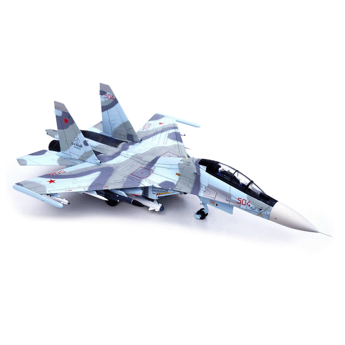 Sukhoi Su-30MKK Flanker-G / Design Bureau Red 504, Dzyomgi Airport, Russia, 1994 - Panzerkampf 1:72 Aircraft 14645PC