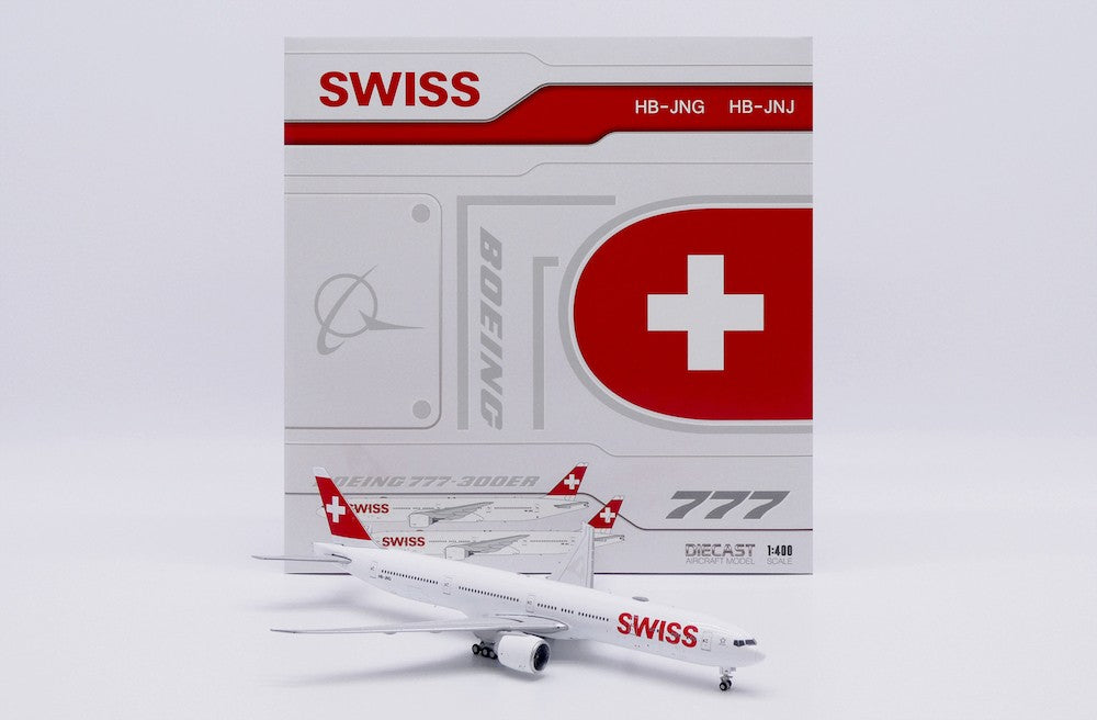 Swiss International Boeing 777-300ER / HB-JNG/  JC Wings / 1:400 / XX40320