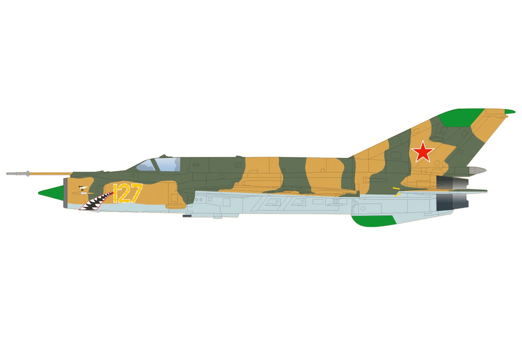 (Preorder) Mikoyan-Gurevich MiG-21SM Fishbed-J / Soviet Air Force 812th UAP, Ovruch AB, Ukraine, 1991 / HM 1:72  HA0154