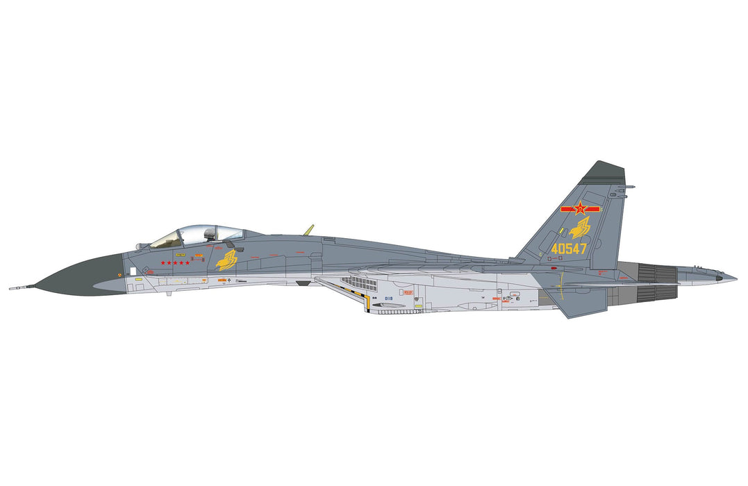 Shenyang J-11A Flanker-L / PLAAF, no. 40547, China, May 2014 / Hobby Master 1:72  HA6023