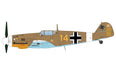 (Preorder) Messerschmitt Bf 109F-4 / Lufwaffe 3./JG 27, H. J. Marseille, Egypt, September 1942 / Hobby Master 1:48 HA8766