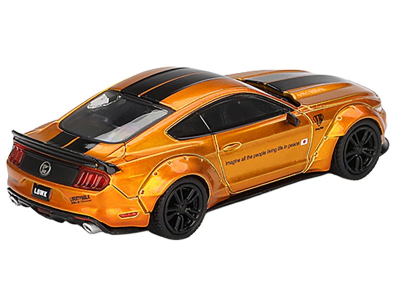 LB-WORKS FORD MUSTANG LB Gold - Mini GT - 1:64 - MGT00847 Passion Diecast