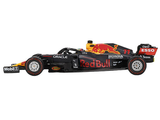 Red Bull RB16B No.11 Sergio Pérez 2021 Azerbaijan Grand Prix Winner - Mini GT - 1:64 - MGT00836 Passion Diecast