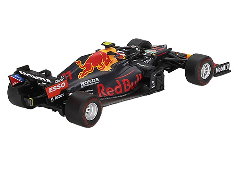 Red Bull RB16B No.11 Sergio Pérez 2021 Azerbaijan Grand Prix Winner - Mini GT - 1:64 - MGT00836 Passion Diecast