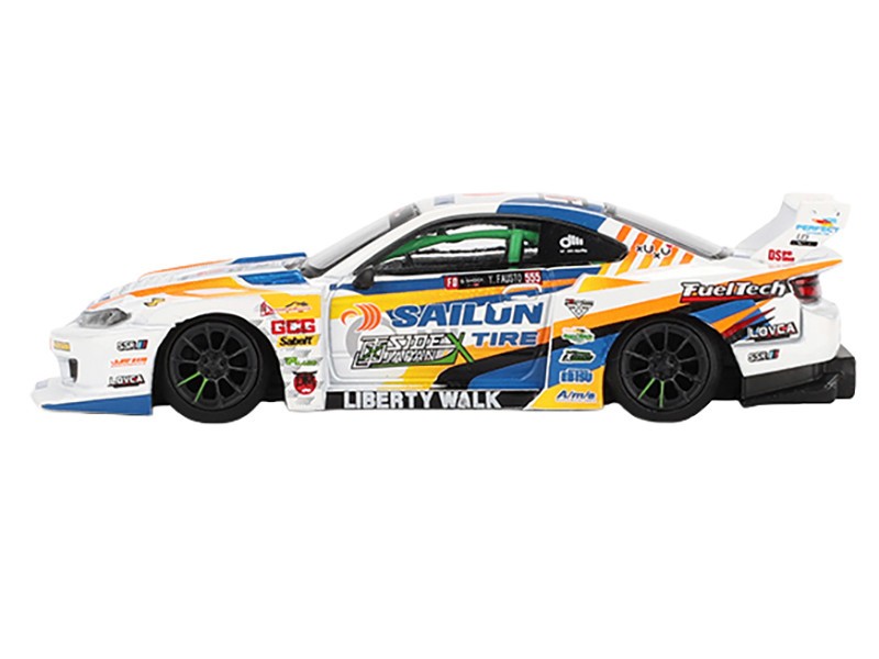 Nissan LB-Super Silhouette S15 SILVIA No.555 2023 Formula Drift Japan - Mini GT - 1:64 - MGT00895