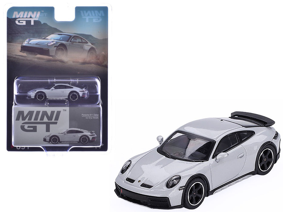 Porsche 911 Dakar - Ice Gray Metallic - Mini GT - 1:64 - MGT00891 Passion Diecast
