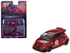 LB-WORKS x Abas Works ABARTH 595 Red - Mini GT - 1:64 - MGT00963 Passion Diecast