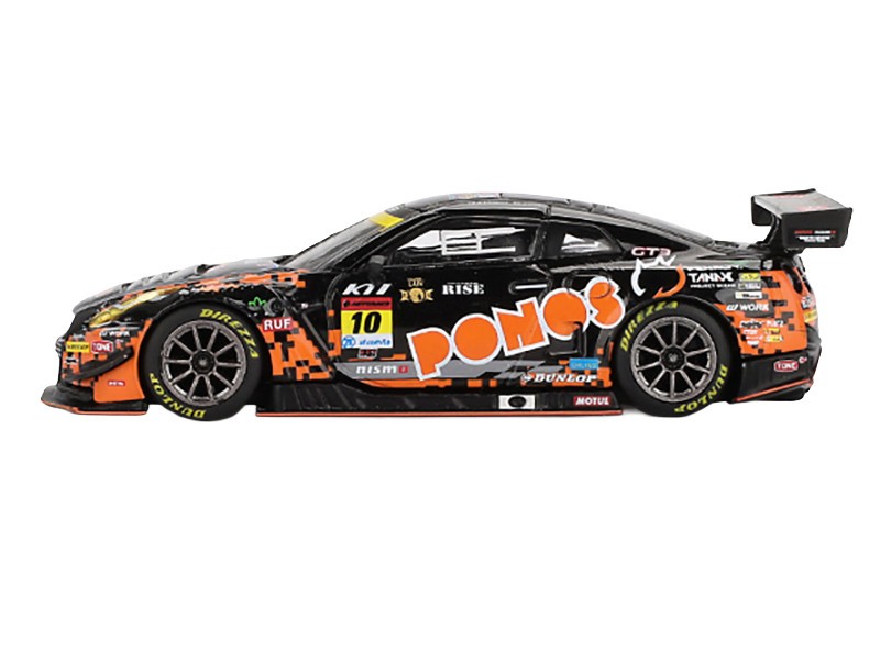 Japan Exclusive Nissan GT-R NISMO GT3 No.10 PONOS GAINER GT-R GAINER 2023 SUPER GT SERIES - Mini GT - 1:64 - MGT00860