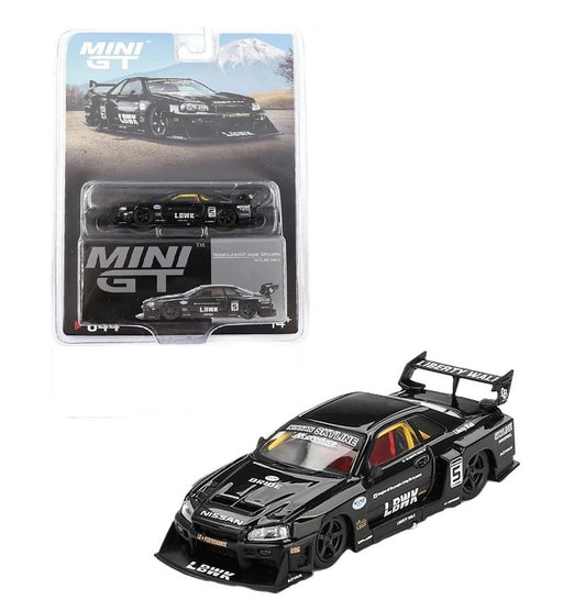 Nissan LB-ER34 Super Silhouette SKYLINE Black - Mini GT - 1:64 - MGT00844 Passion Diecast