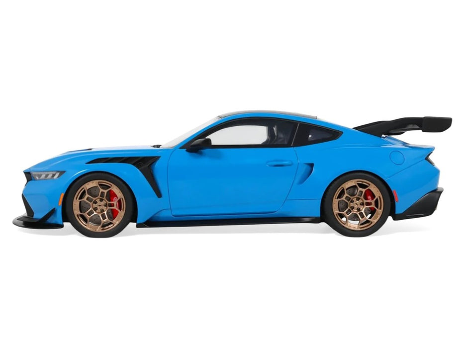 2024 Ford Mustang GTD Grabber Blue - 1/18 - GT SPIRIT - GT473