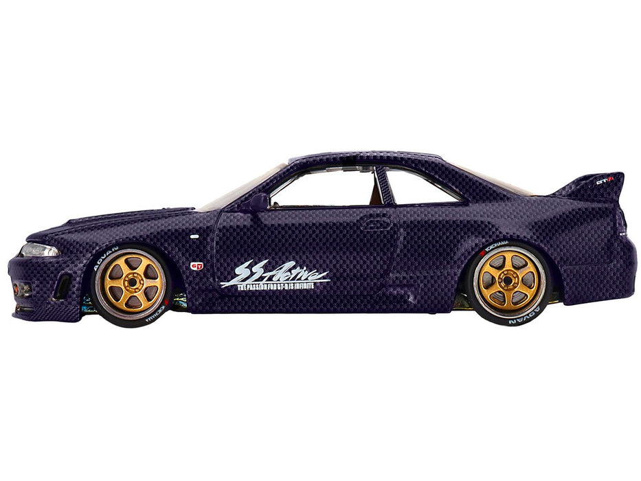 Kaido★House - Nissan Skyline GT-R (R33) Active Carbon R V2 - Mini GT - Mijo Exclusives - 1/64 - KHMG163 Passion Diecast
