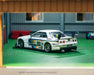 Nissan Skyline GT-R (R32) Widebody Jonsibal Designworks & Greddy Special - White - Tarmac Works - 1/64 - T64G-061-GDY