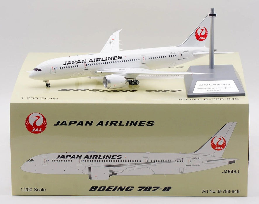 Japan Air Lines Boeing 787-8 Dreamliner / JA846J / B-Models / 1:200 / B-788-846