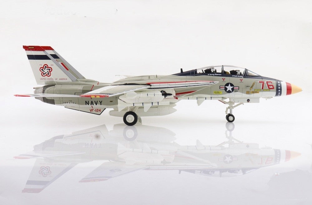 Grumman F-14A Tomcat / USN VF-124 Gunfighters, US Bicentennial 1976 / Hobby Master 1:72  HA5259