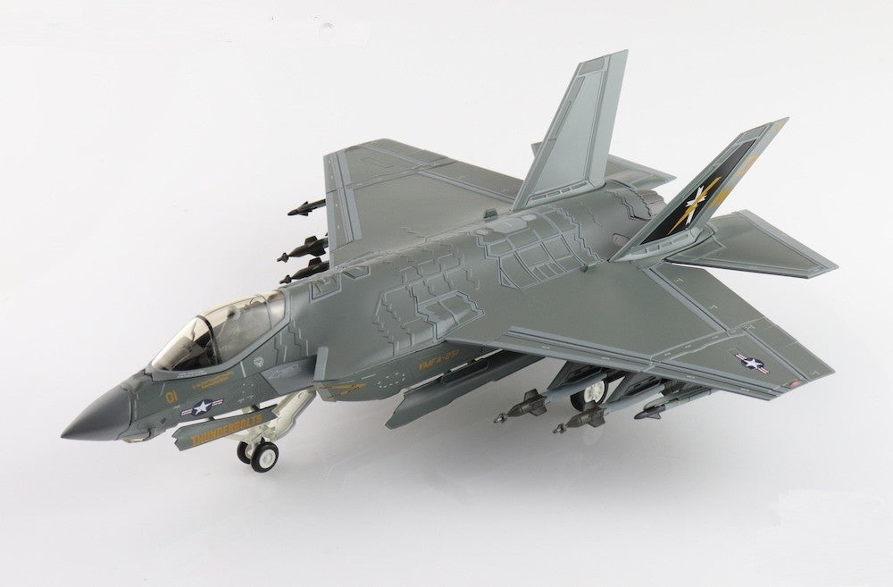 Lockheed F-35C Lightning II / USMC VMFA-251 Thunderbolts, MCAS Cherry Point, NC, 2024 / Hobby Master 1:72  HA6211