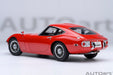 Toyota 2000GT 1967 (Red) - Autoart 1/18 - 79547 - Passion Diecast 
