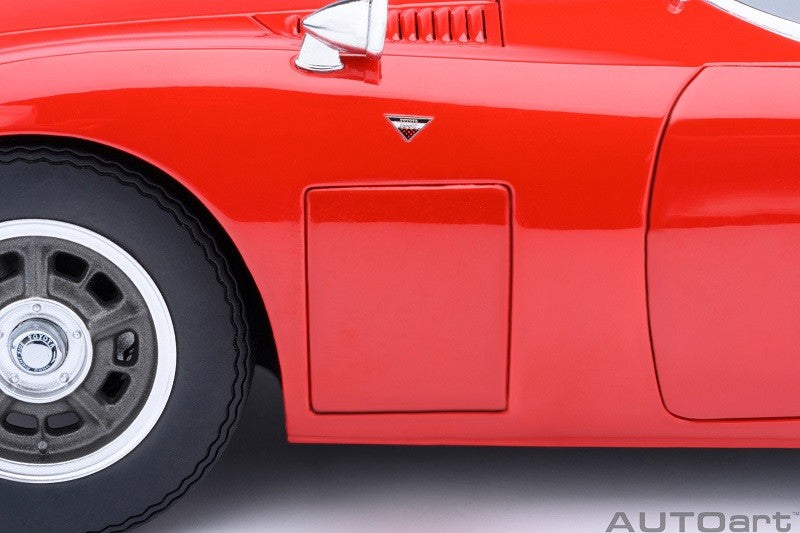 Toyota 2000GT 1967 (Red) - Autoart 1/18 - 79547 - Passion Diecast 