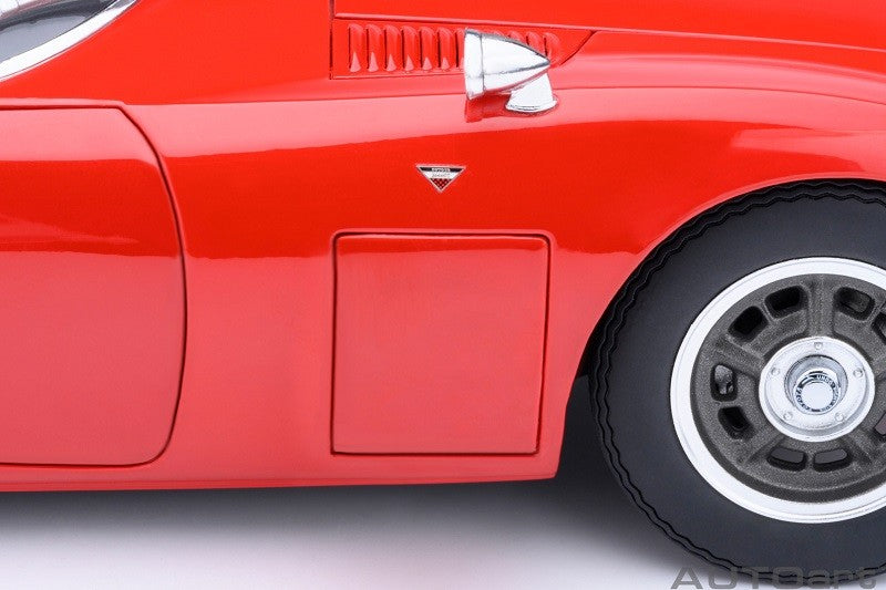 Toyota 2000GT 1967 (Red) - Autoart 1/18 - 79547 - Passion Diecast 