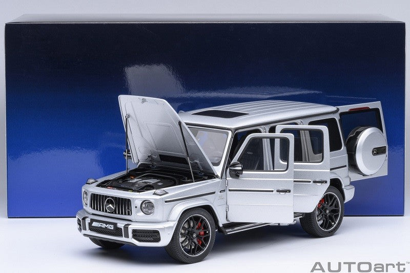 Mercedes-AMG G63 2019 (Iridium Silver) - Autoart 1/18 - 76358 - Passion Diecast 