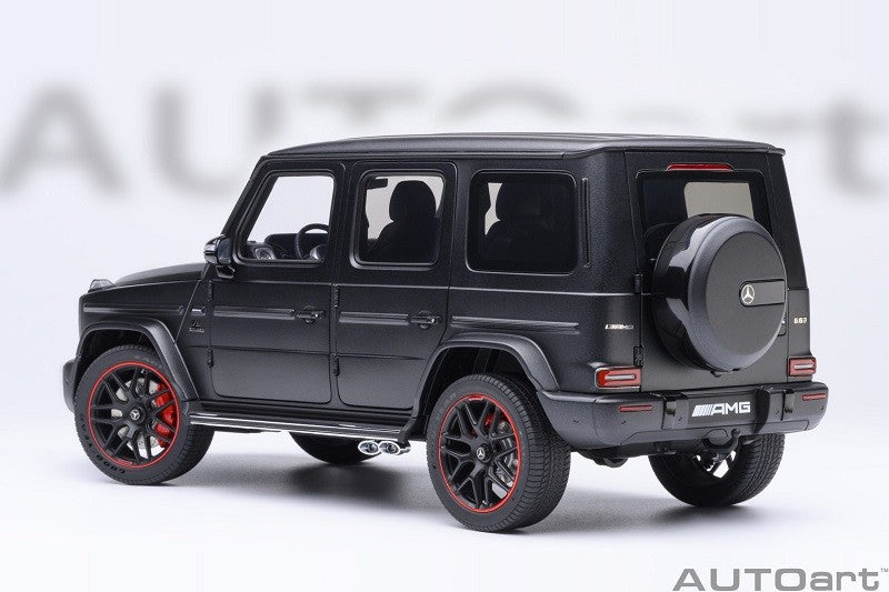 Mercedes-AMG G63 2019 (Designo Night Black Magno) - Autoart 1/18 - 76357 - Passion Diecast 