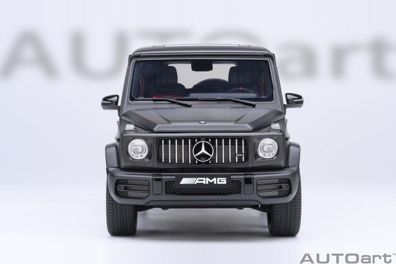 Mercedes-AMG G63 2019 (Designo Night Black Magno) - Autoart 1/18 - 76357 - Passion Diecast 