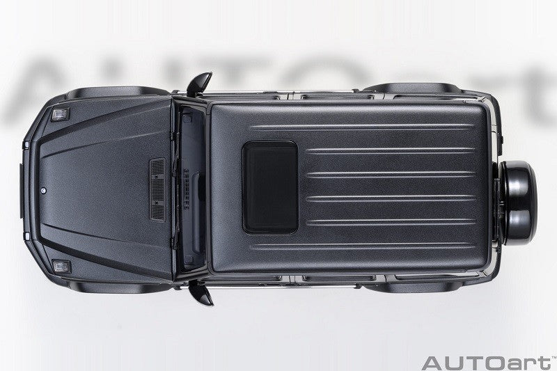 Mercedes-AMG G63 2019 (Designo Night Black Magno) - Autoart 1/18 - 76357 - Passion Diecast 