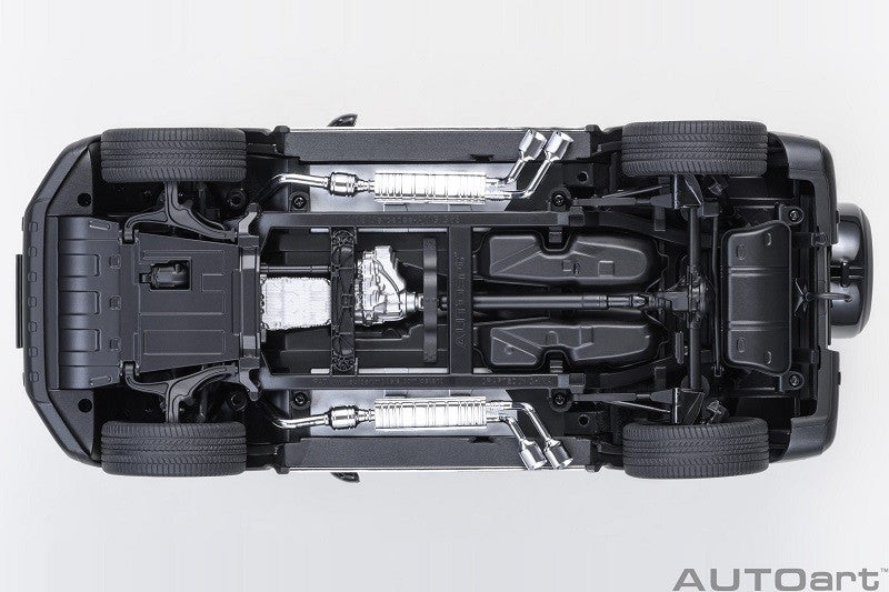 Mercedes-AMG G63 2019 (Designo Night Black Magno) - Autoart 1/18 - 76357 - Passion Diecast 