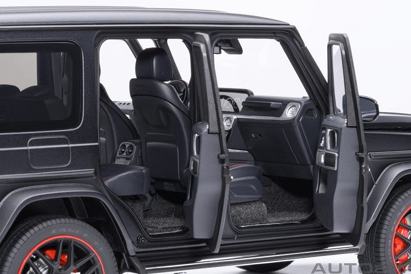 Mercedes-AMG G63 2019 (Designo Night Black Magno) - Autoart 1/18 - 76357 - Passion Diecast 