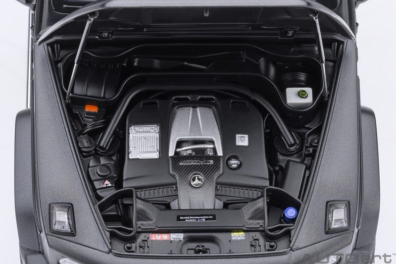 Mercedes-AMG G63 2019 (Designo Night Black Magno) - Autoart 1/18 - 76357 - Passion Diecast 