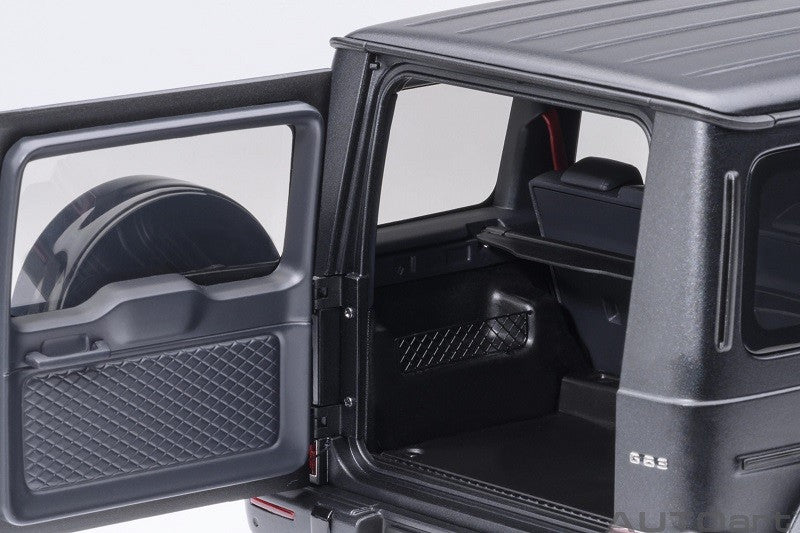 Mercedes-AMG G63 2019 (Designo Night Black Magno) - Autoart 1/18 - 76357 - Passion Diecast 
