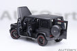 Mercedes-AMG G63 2019 (Designo Night Black Magno) - Autoart 1/18 - 76357 - Passion Diecast 