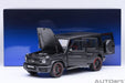 Mercedes-AMG G63 2019 (Designo Night Black Magno) - Autoart 1/18 - 76357 - Passion Diecast 