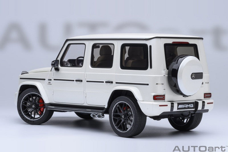 Mercedes-AMG G63 2019(Designo Brilliant White) - Autoart 1/18 - 76356 - Passion Diecast 