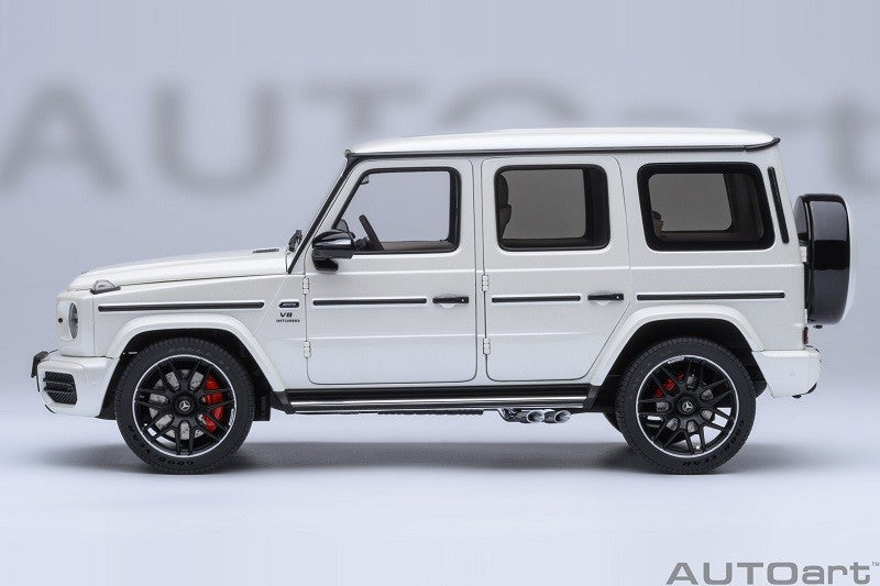Mercedes-AMG G63 2019(Designo Brilliant White) - Autoart 1/18 - 76356 - Passion Diecast 