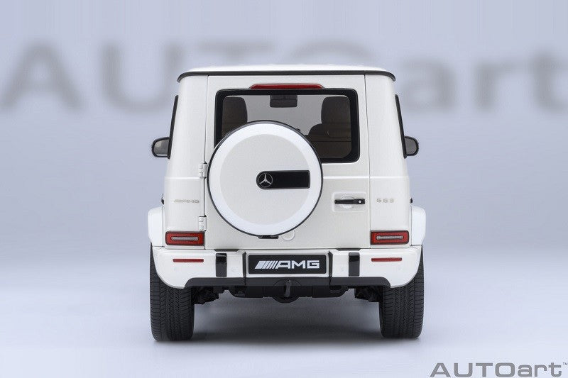 Mercedes-AMG G63 2019(Designo Brilliant White) - Autoart 1/18 - 76356 - Passion Diecast 
