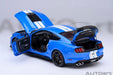 Ford Mustang Shelby GT500 (Bleu Grabber) - Autoart 1/18 - 73094 - Passion Diecast 