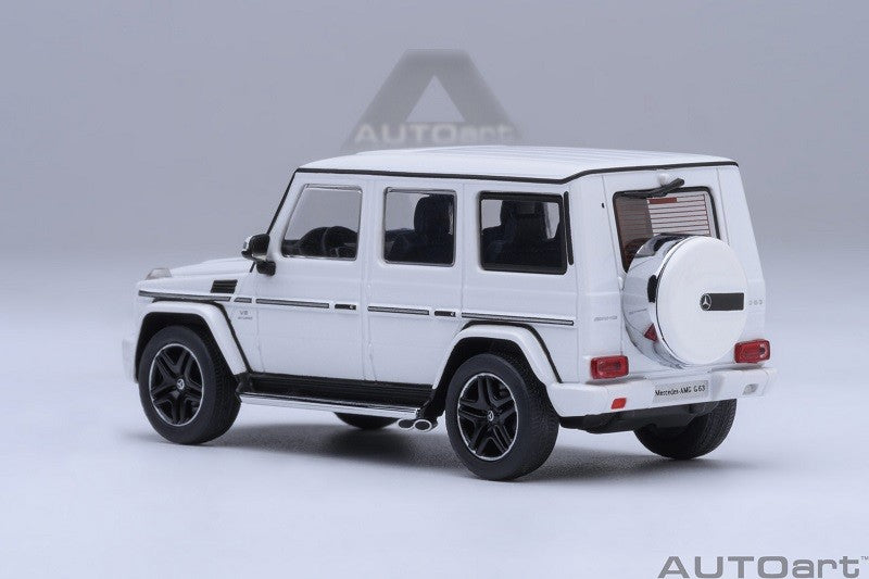 Mercedes-AMG G63 2017 (White) - Autoart 1/64 - 20112 - Passion Diecast 