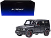 Mercedes-AMG G63 2019 (Designo Night Black Magno) - Autoart 1/18 - 76357 - Passion Diecast 