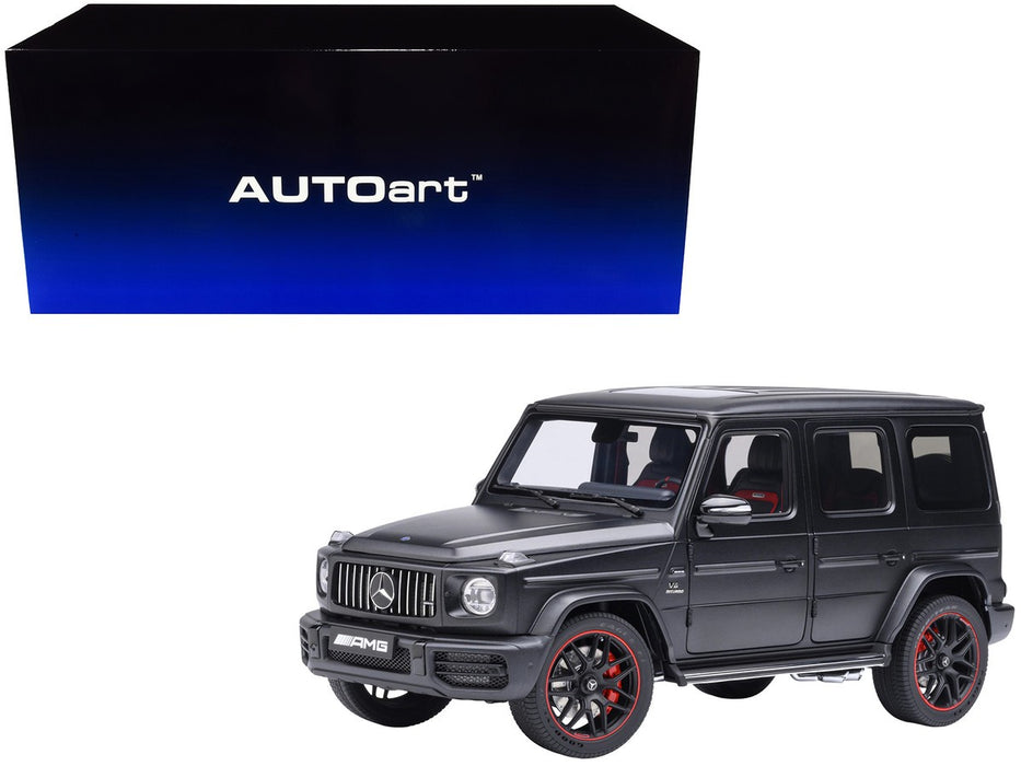 Mercedes-AMG G63 2019 (Designo Night Black Magno) - Autoart 1/18 - 76357 - Passion Diecast 