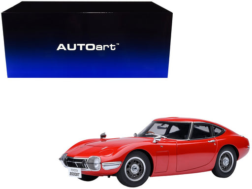Toyota 2000GT 1967 (Red) - Autoart 1/18 - 79547 - Passion Diecast 