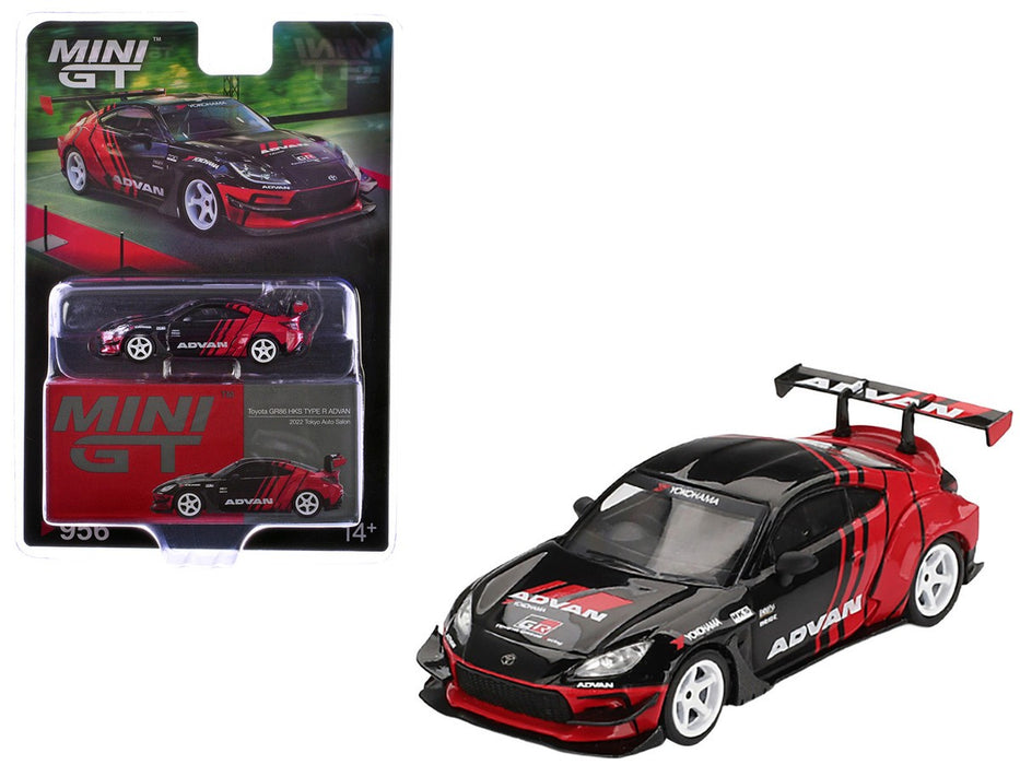 Toyota GR86 HKS TYPE R ADVAN 2022 Tokyo Auto Salon - Mini GT - 1:64 - MGT00956 Passion Diecast